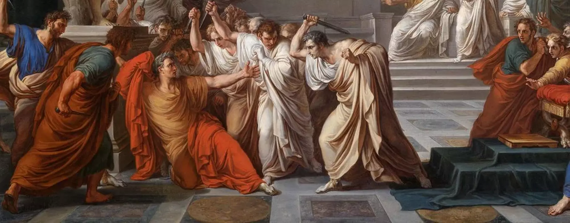 Vincenzo camuccini la morte di cesare