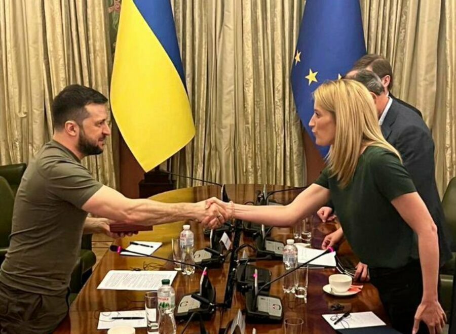 Forrás Roberta Metsola twitter oldala