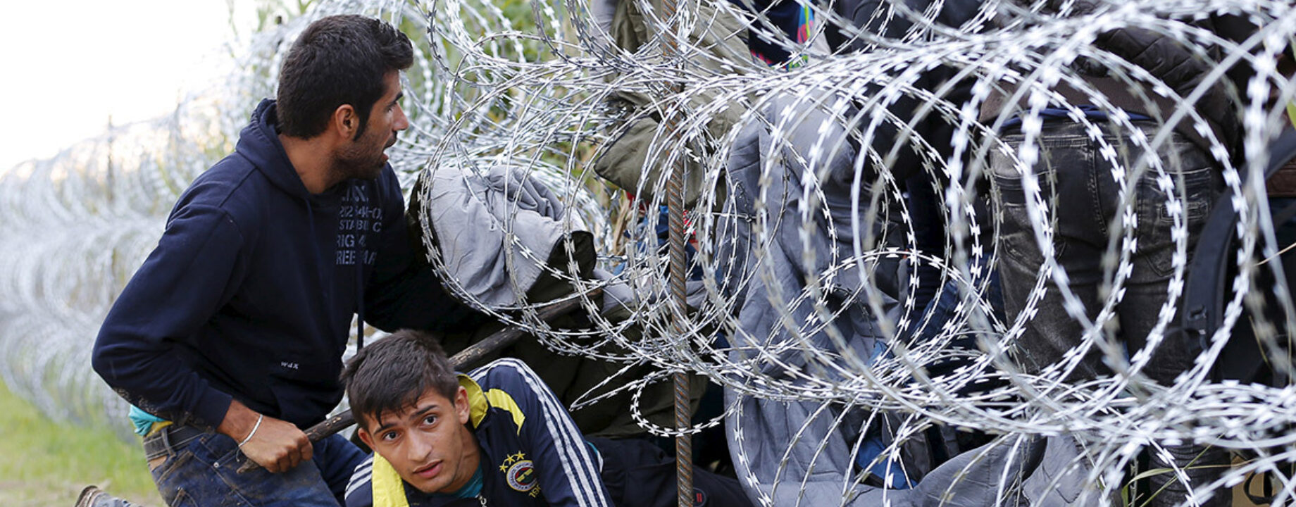 Migrants hungary eu fence