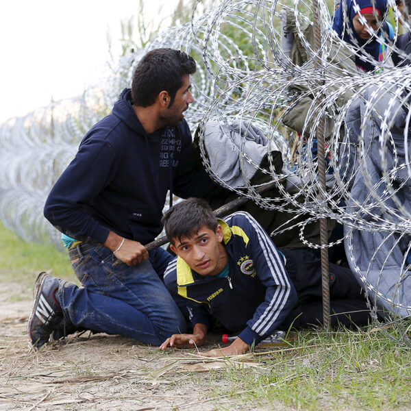 Migrants hungary eu fence