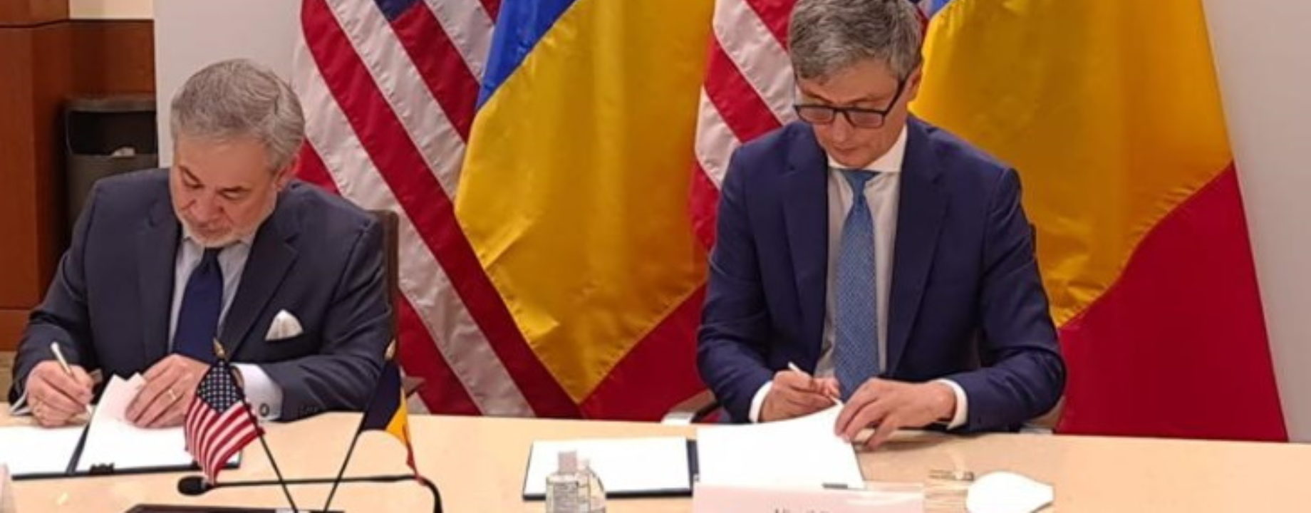 USA Romania Dan Brouillette and Virgil Popescu October 2020