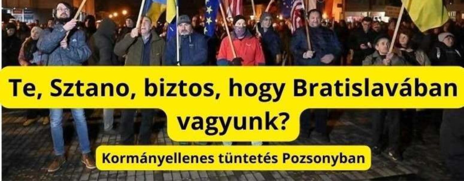 Pozsonyi tüntetés