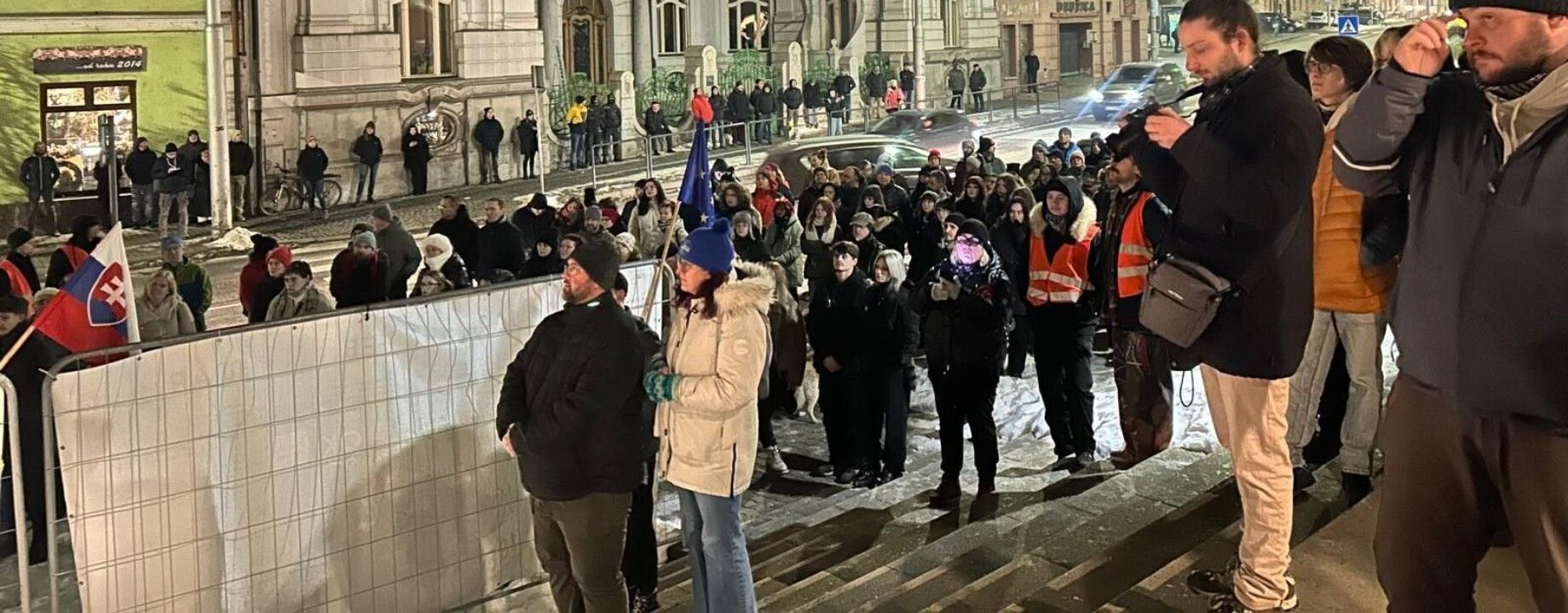 Zsolna tüntetés