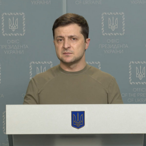Volodimir zelenszkij ukrajna elnoke beszed 515305