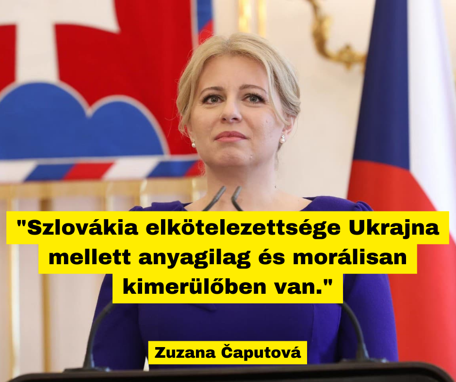 Szlovákia elkötelezettsége Ukrajna mellett anyagilag és morálisan kimerülőben van