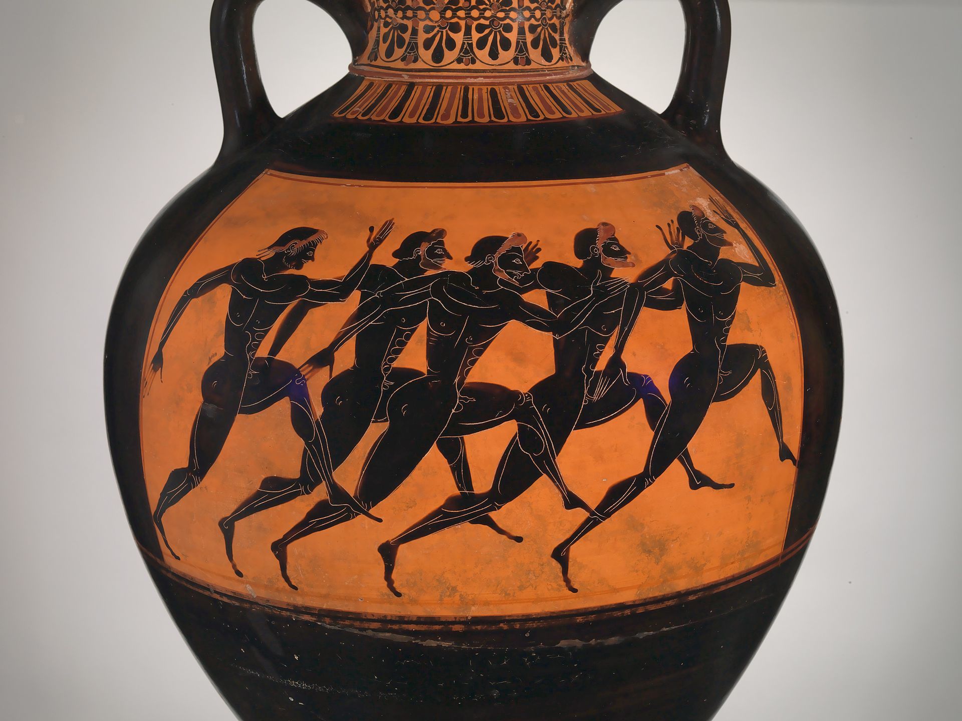 Terracotta Panathenaic prize amphora MET DP245713