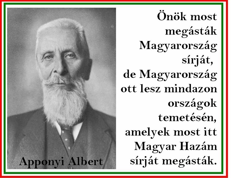 Apponyi idézet