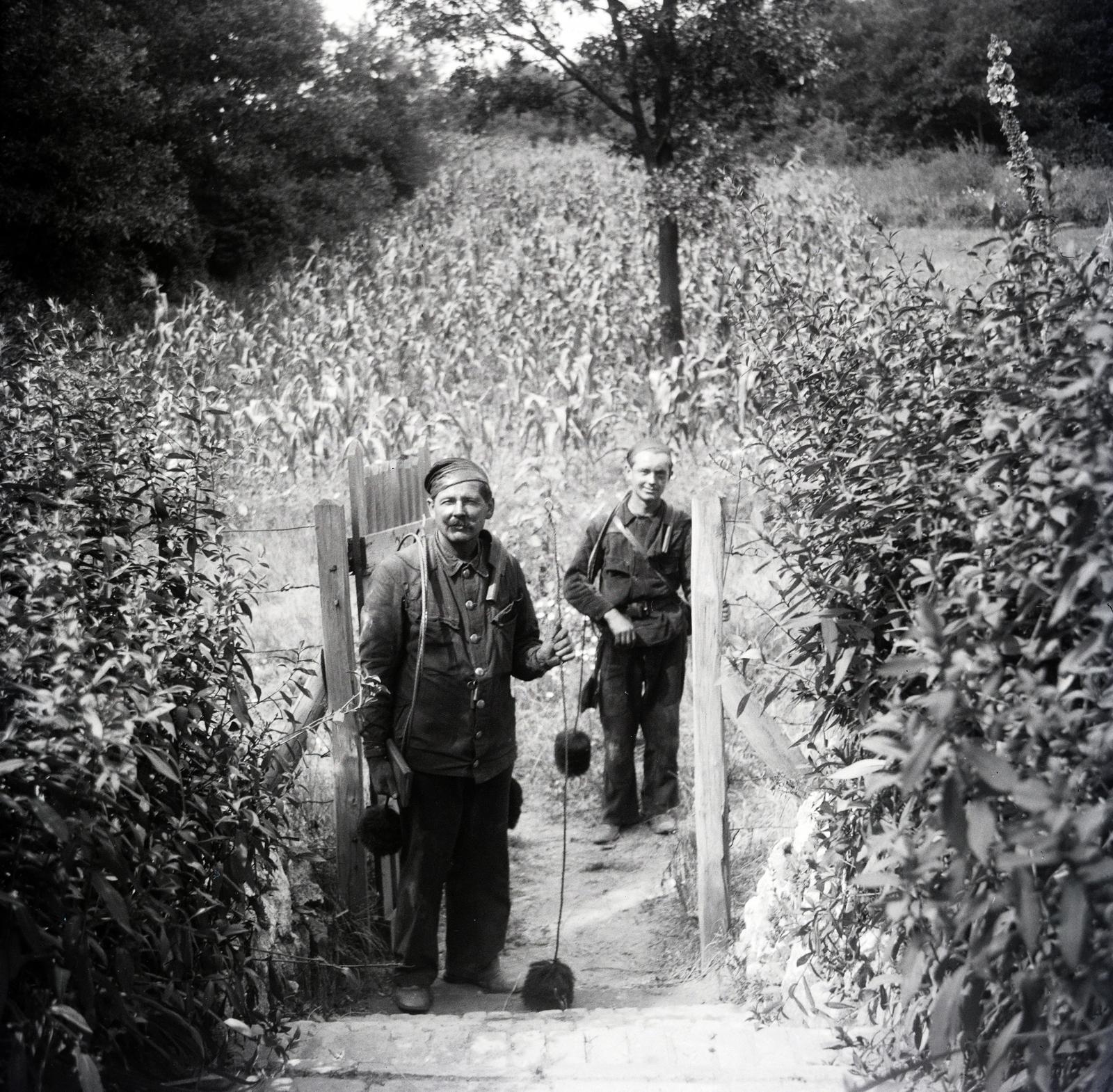 Kéményseprők 1935 ből Kép forrása Fortepan Szilvási hagyaték
