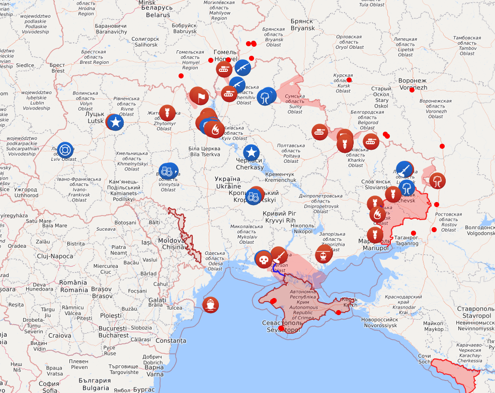 Fire Shot Capture 003 Ukraine Interactive map Ukraine Latest news on live map liveuamap liveuamap com