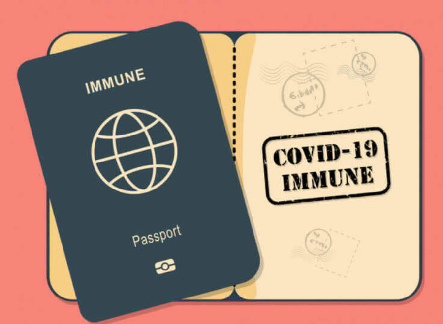 COVID vaccine travel passport 1