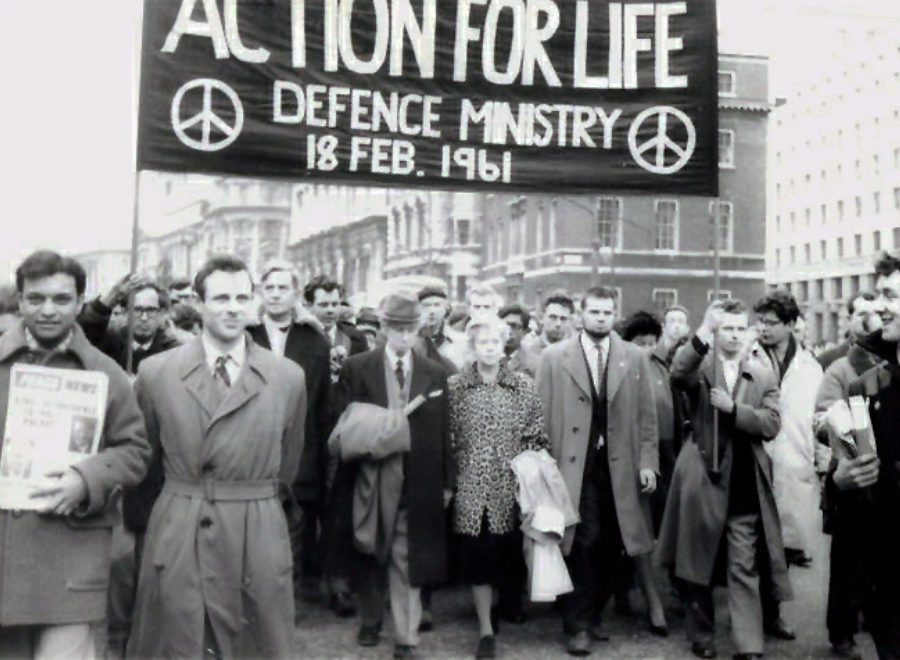 Atombomba elleni tüntetés 1961-ben, Londonban