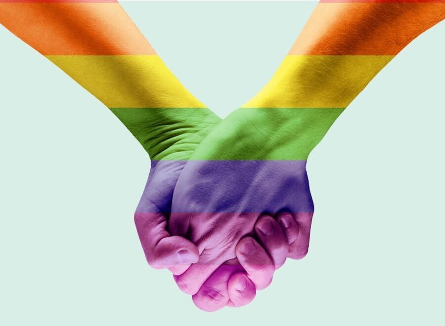 LGBTQ social groups website page