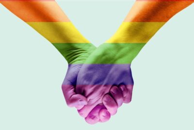 LGBTQ social groups website page