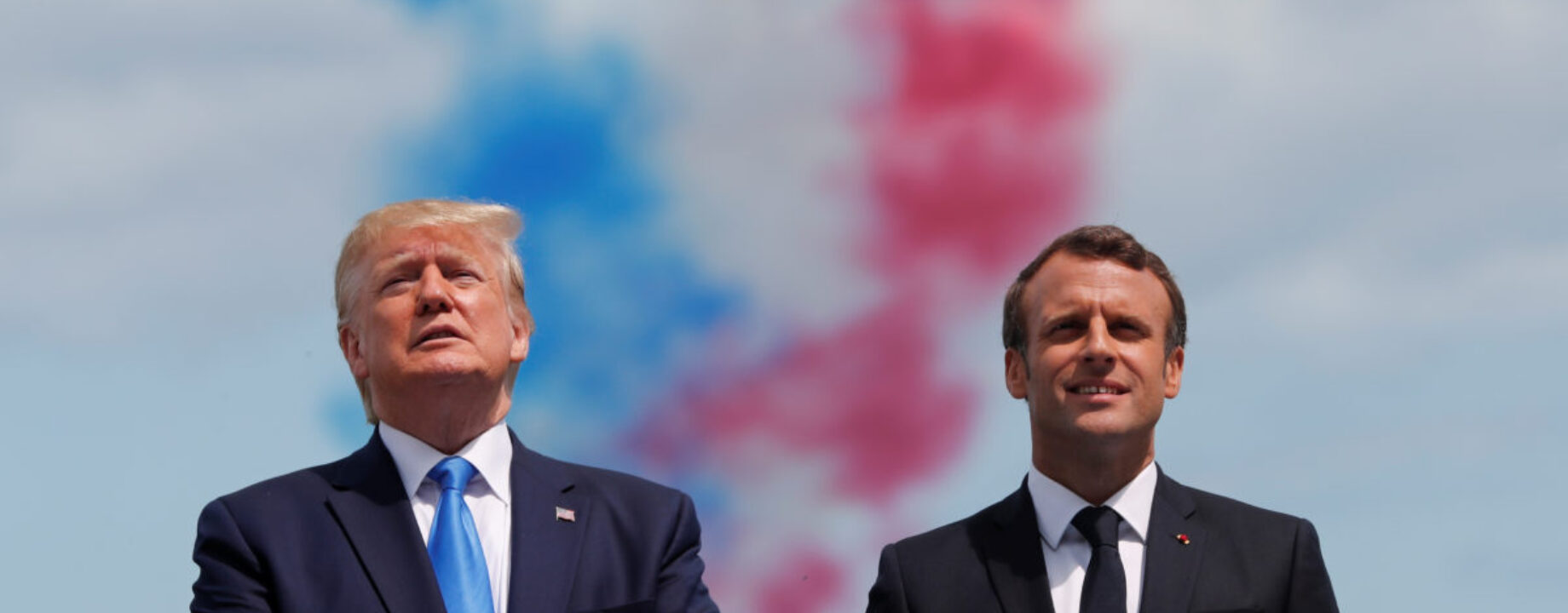2019 06 06 T121725 Z 2059317015 RC1 DC31 A6550 RTRMADP 3 DDAY ANNIVERSARY USA TRUMP MACRON 1200x761