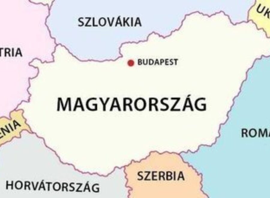 Magyarorszag terkepe