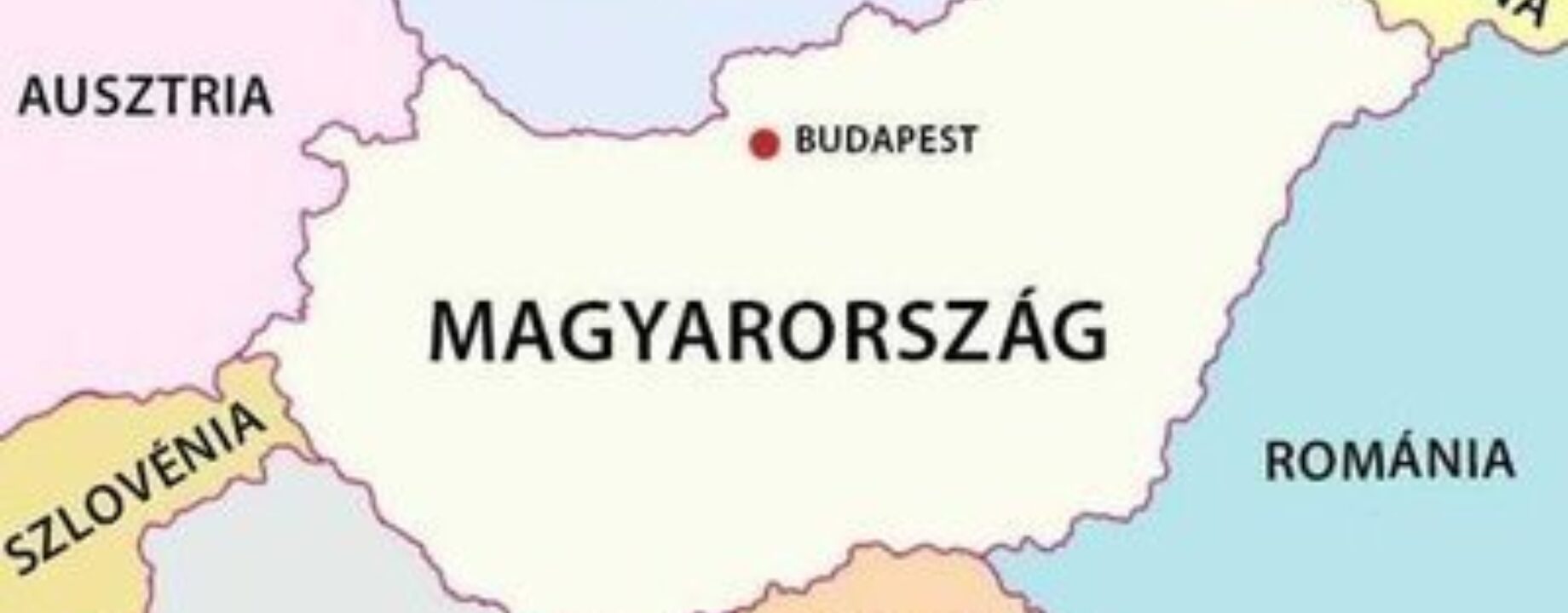 Magyarorszag terkepe