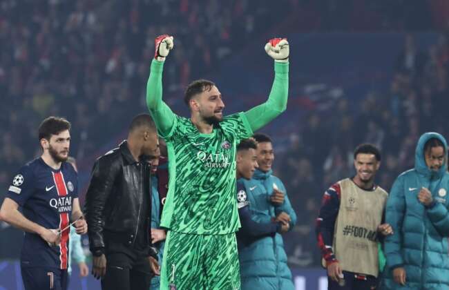 Gianluigi donnarumma psg kapus unneples