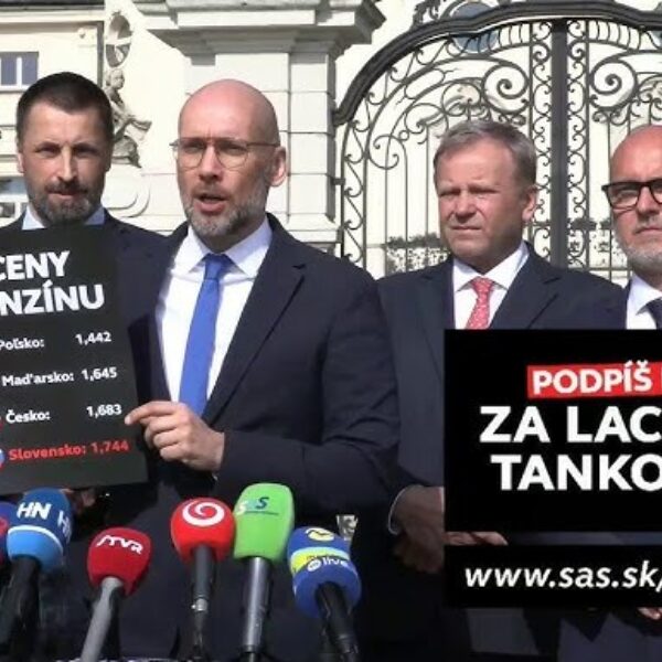 Lacnejsi benzin peticia