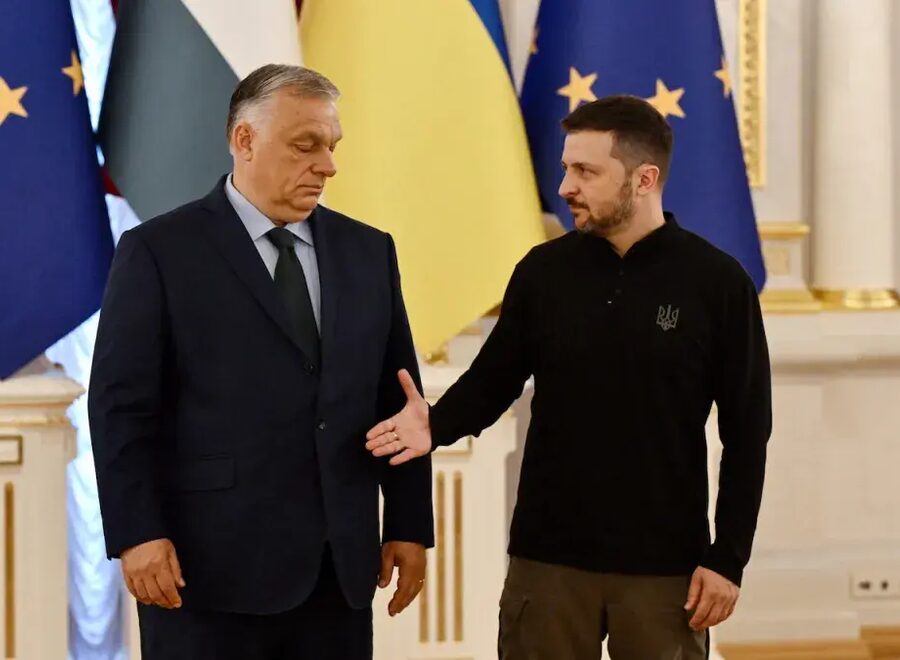 Zelensky Orban Getty Images 2159703245