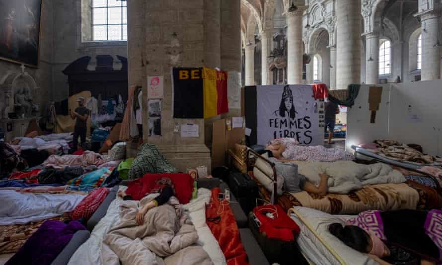 Brüsszel migráns getty images