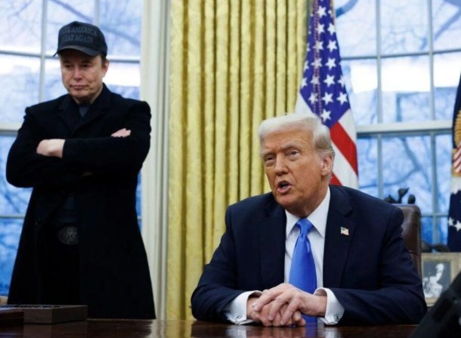 Elon musk trump