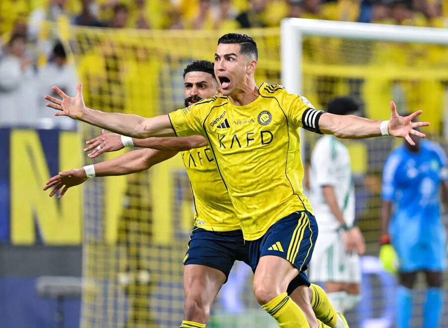 Cristiano Ronaldo scores for Al Nassr v Al Ahli