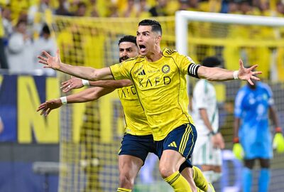 Cristiano Ronaldo scores for Al Nassr v Al Ahli