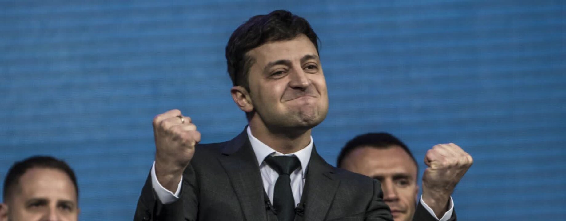 190422231623 volodymyr zelensky presidente ucrania actor humilla poroshenko inhs pkg phil black 00015807