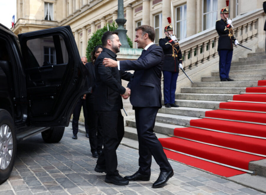 Macron zelenskyj