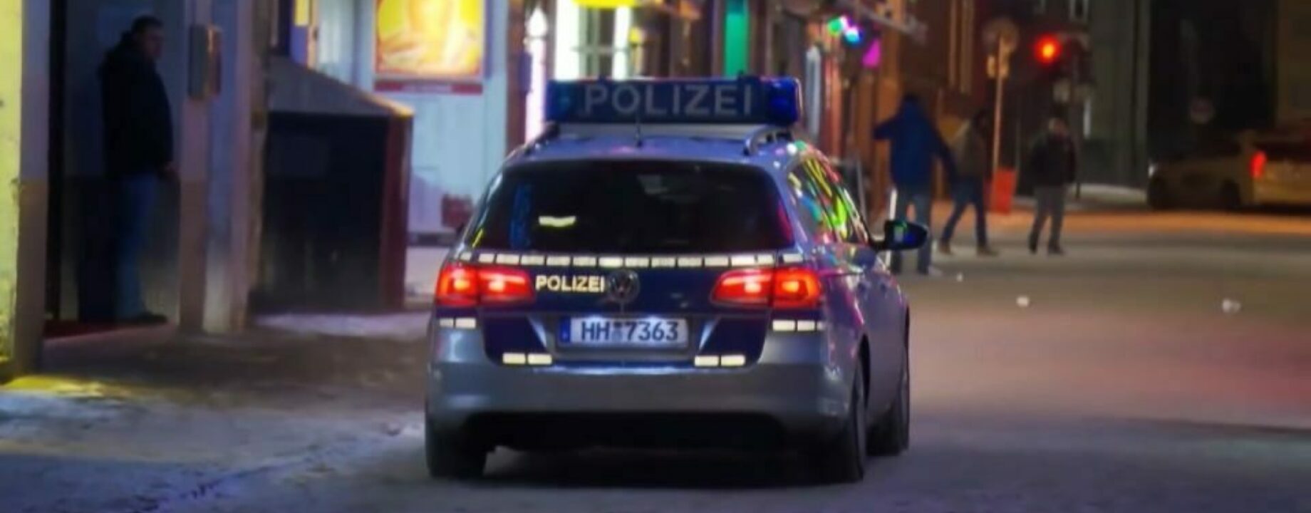 Német rendőrkocsi