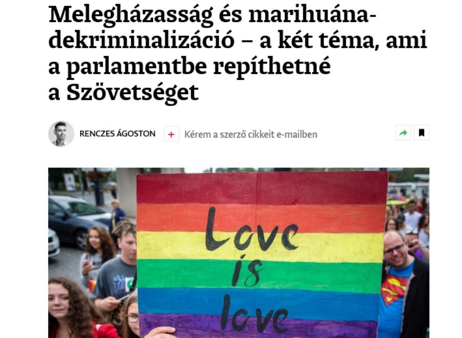 Screenshot 2023 03 11 at 10 27 35 Melegházasság és marihuána dekriminalizáció a két téma ami a parlamentbe repíthetné a Szövetséget