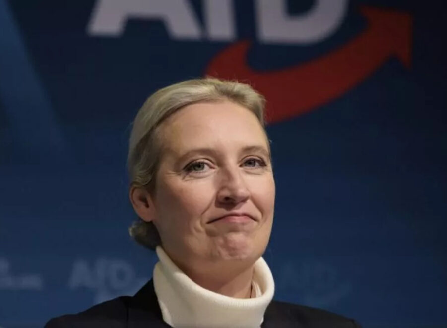 Afd kandidatka kancelarka nemecko predcasne volby alice weidel weidelova alternativa pre nemecko scaled e1733574262723 1017x573