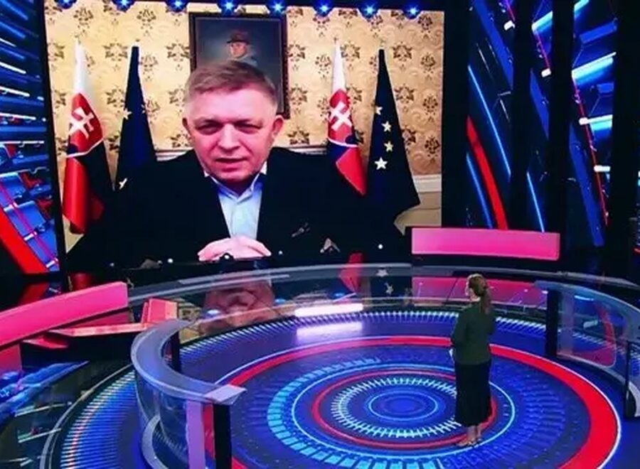 Fico az orosz tévében