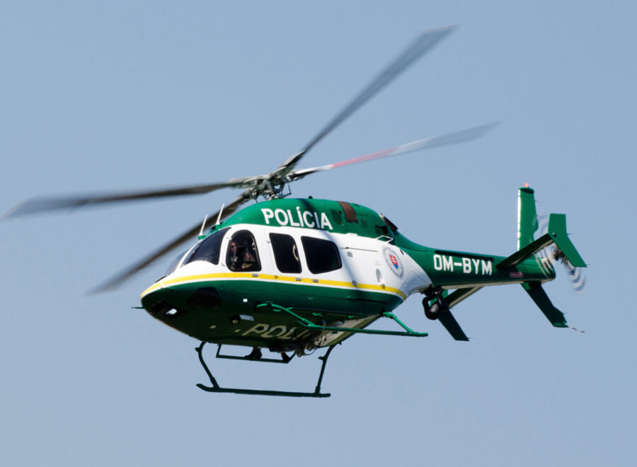 Bell 429 Slovak police cropped