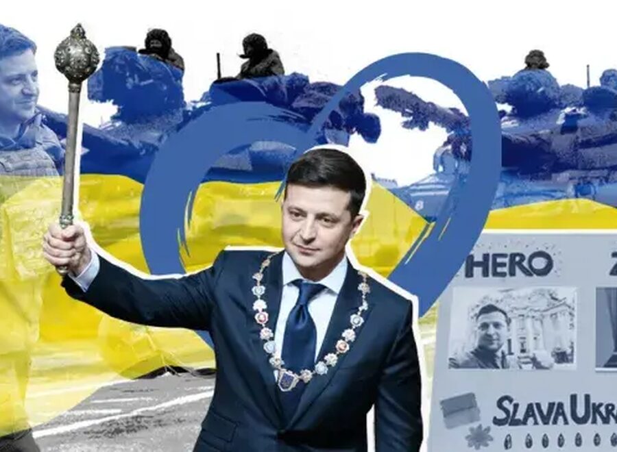 Volodymyr zelensky how ukraines president rose f