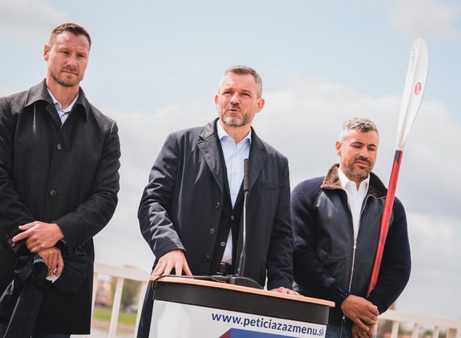 Vlcek Erik Peter Pellegrini es Liker Peter