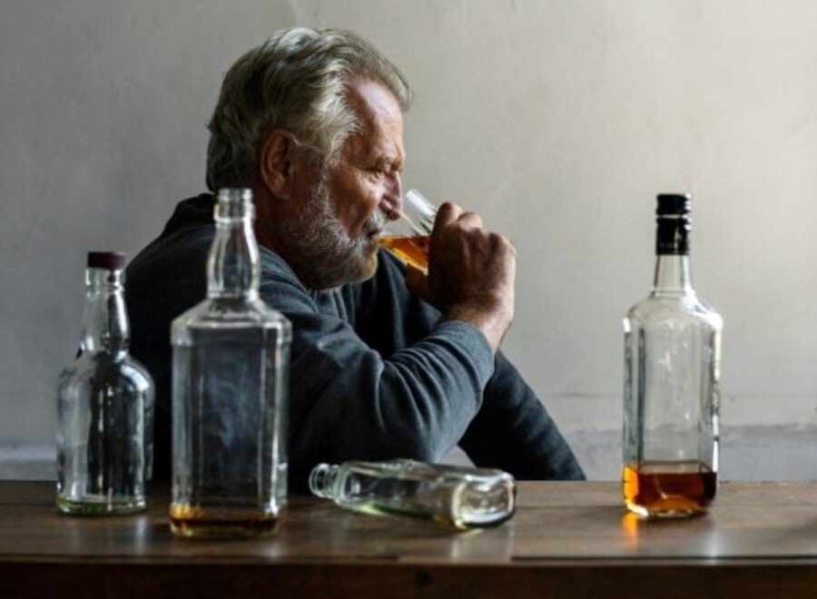 Alcoholist i Stock