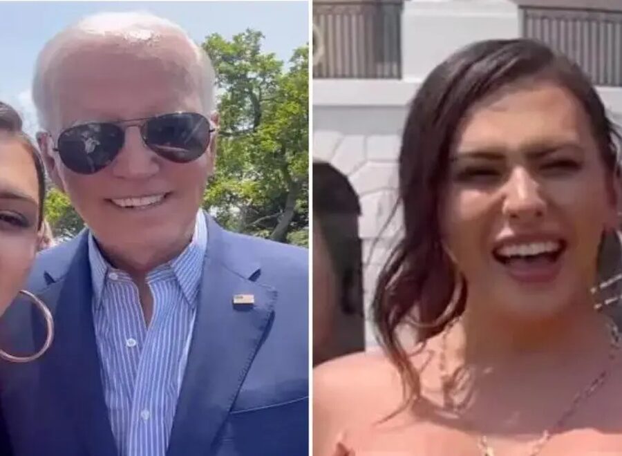 Trans model topless white house shaking hands president joe biden 5jpg 1686667906934