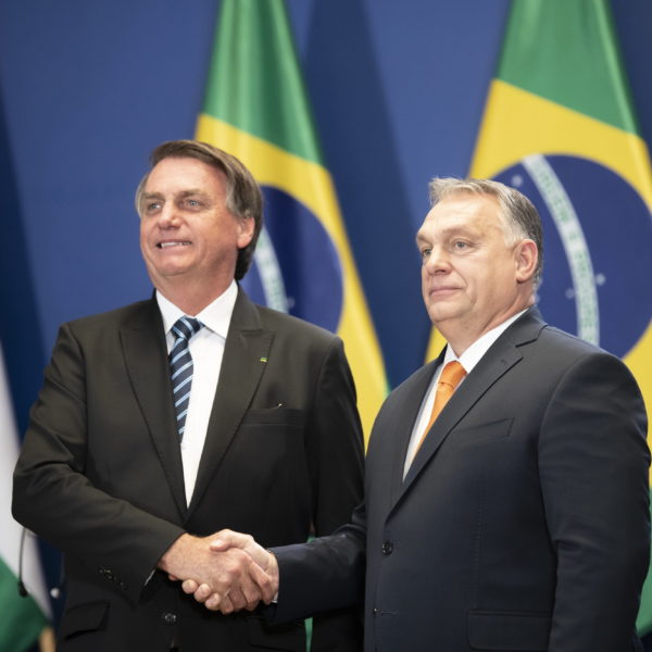 Bolsonaro és Orbán MTI