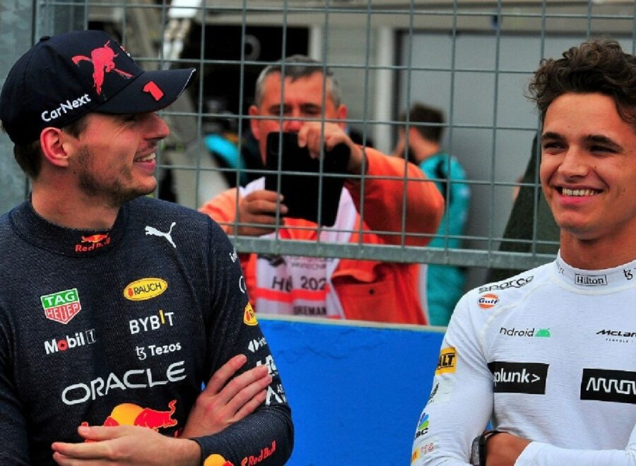 Max verstappen and lando norris