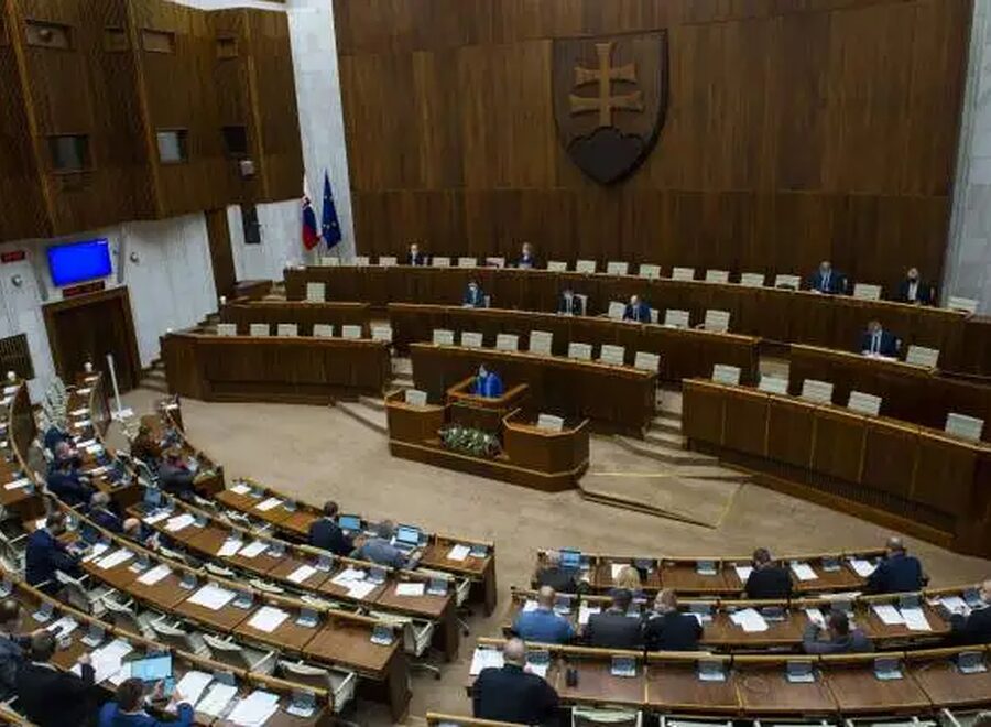 Szlovák parlamenti ülés