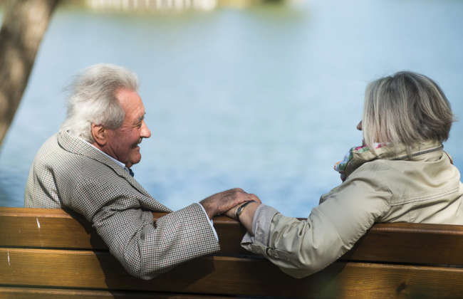 Német nyugdíjas házaspár