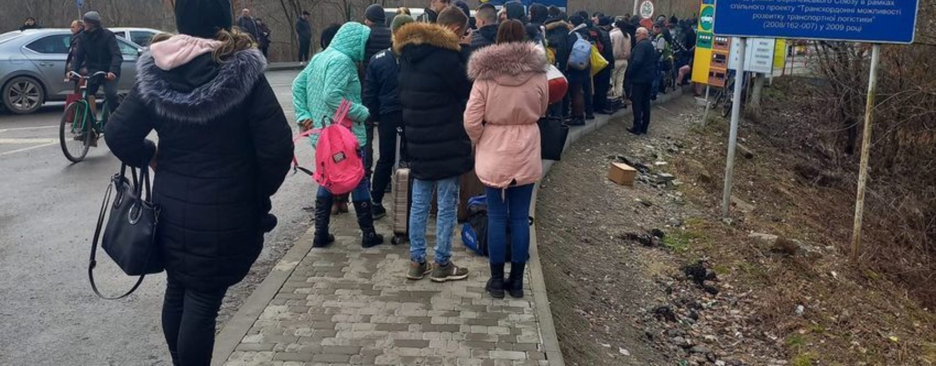 Ukrán menekültek