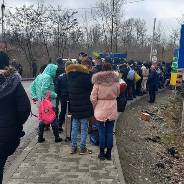 Ukrán menekültek