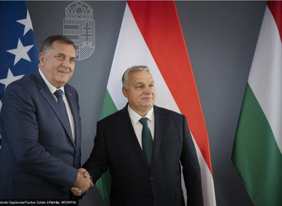 Screenshot 2024 01 10 at 17 52 40 Hálásak vagyunk ennek az embernek Vlagyimir Putyin után idén Orbán Viktort is kitüntette Milorad Dodik