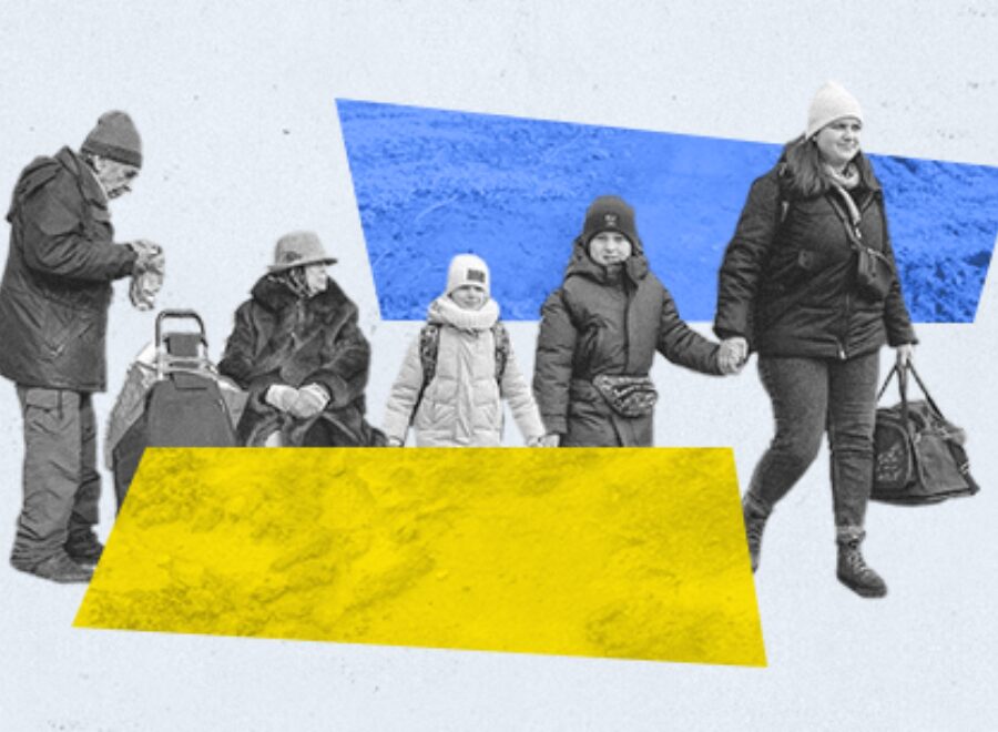 Ukraine refugees card