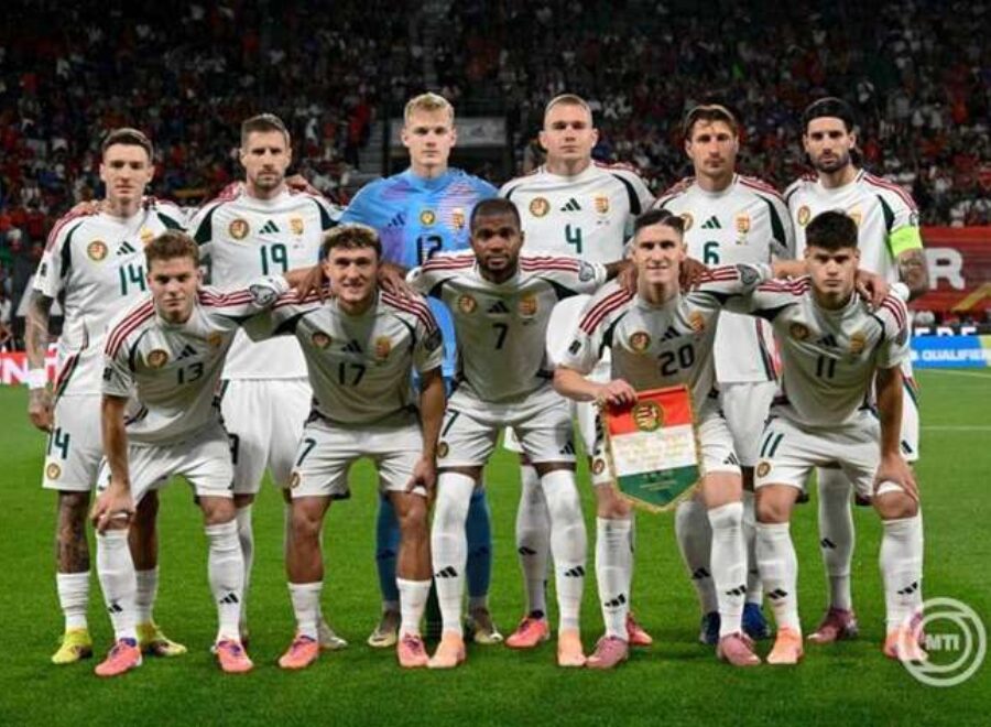 Magyar kezdocsapat portugalia magyarorszag labdarugo vilagbajnoki selejtezo merkozes elott lisszaboni estadio jose alvalade stadionban 2025 oktober 14
