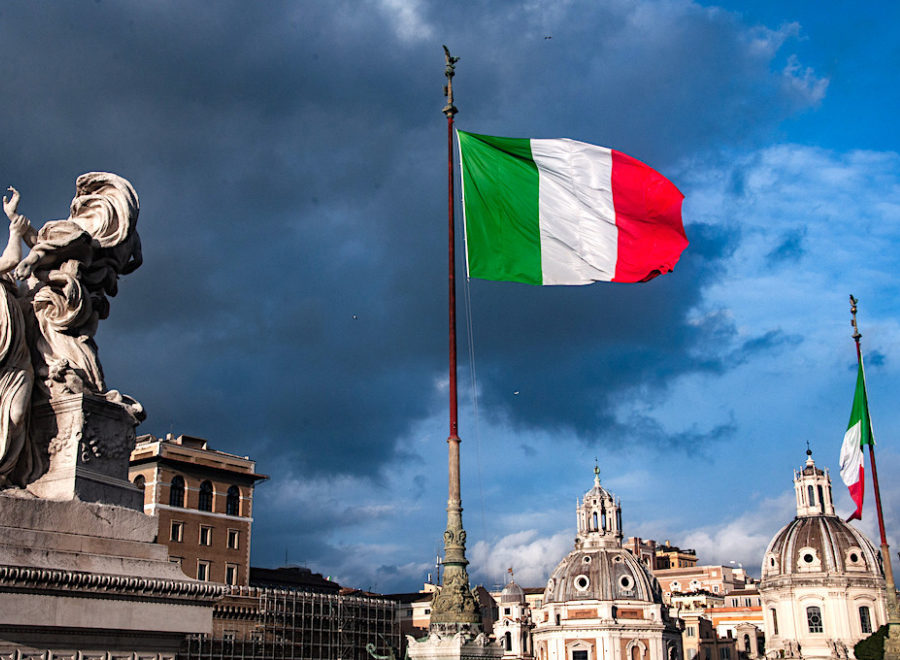 Italy Rome flag