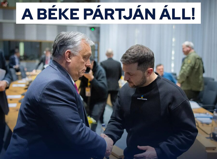 Orbán az ukrán elnokkel