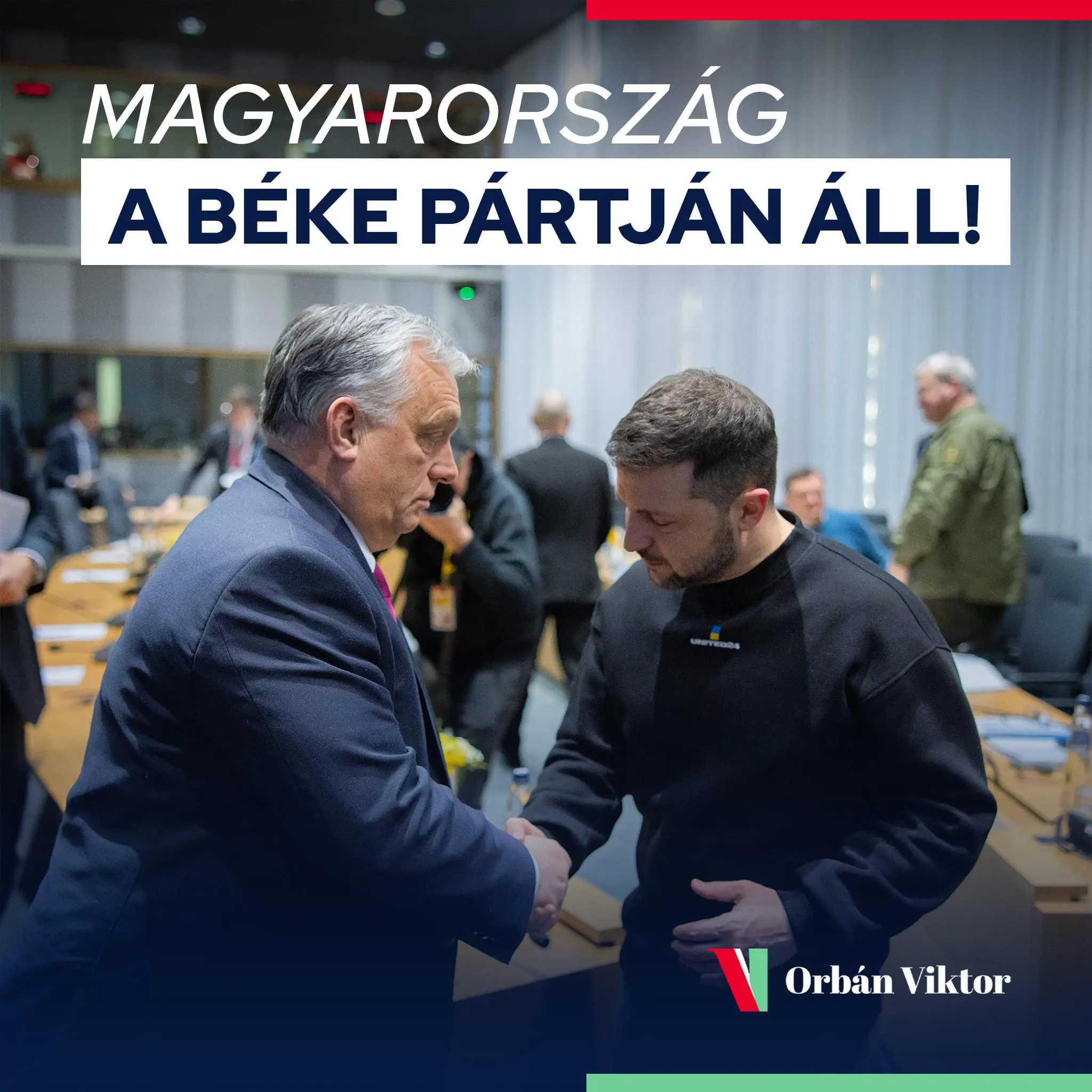 Orbán az ukrán elnokkel